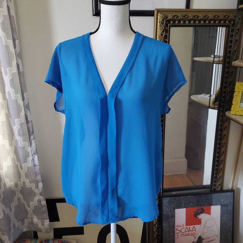 Charming Charlie Semi-Sheer Top